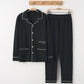 Great gift*Winter Long Sleeve Button Pajamas