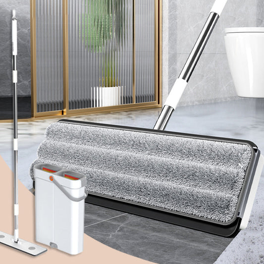 Flat Mop & Bucket with Wringer Set