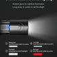 White Laser Telescopic Zoom Flashlight
