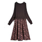 Best Gift - Knit Elastic Waist Midi Dress