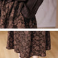 Best Gift - Knit Elastic Waist Midi Dress