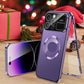 Anti-Peep Double-Sided Glass Magnetic Metal Frame Phone Case For iPhone