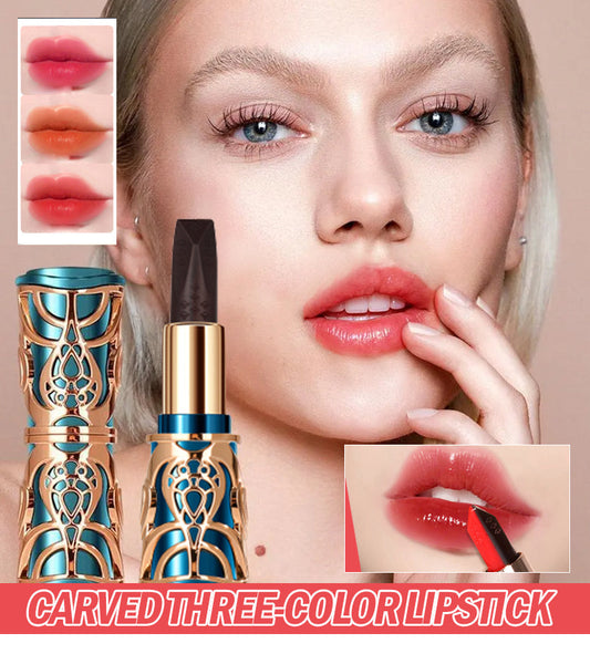 Craved two-sided three-color non-stick lipstick (PERFECT GIFT)