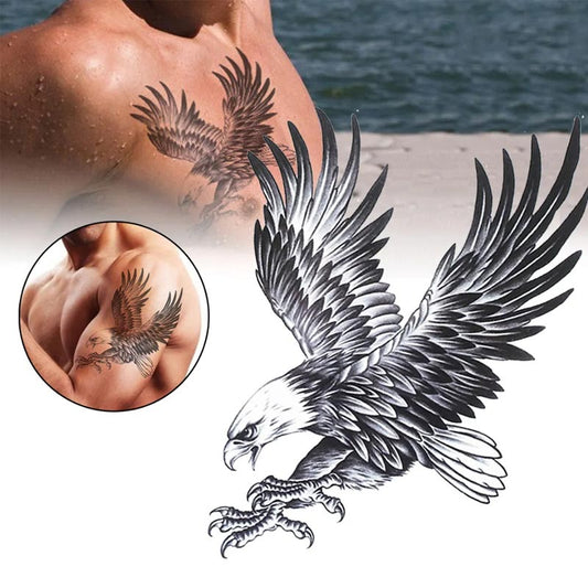 6pcs Waterproof Realistic Temporary Tattoo Stickers