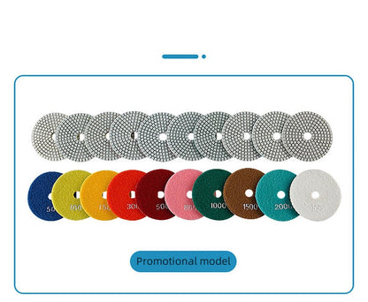 Polishing Pads Sets--- 4 Steps Dry Polishing System