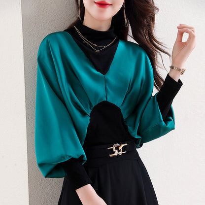 [Gift For Women] Women's Chic Fake 2-piece Top