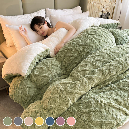 [Thoughtful Gift] Thickened Super Soft Warm Plush Winter Quilt