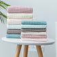 Super Absorbent Breathable Antibacterial Waffle Bath Towel