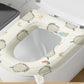 Upgraded EVA waterproof toilet seat