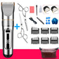 Professional Cordless Hair Glipper Home Barber Kit
