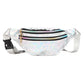 Laser texture waterproof belt bag