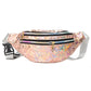 Laser texture waterproof belt bag