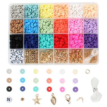 Clay Beads Bracelet Making Kit-Christmas gift