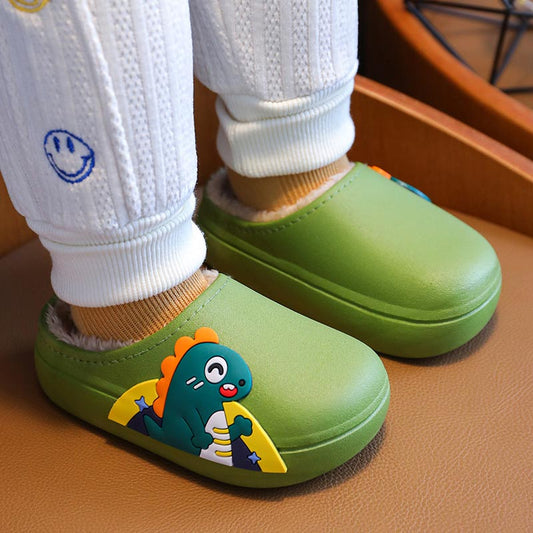 Great Gift! Waterproof Warm Plush Slippers