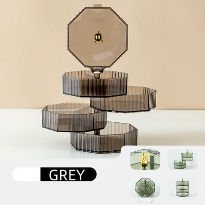 Nice gift*Transparent Rotating Jewelry Organizer
