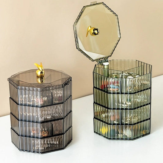 Nice gift*Transparent Rotating Jewelry Organizer
