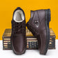 [Winter Gift] Men's Winter Plush Warm Anti Slip Leather Shoes