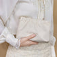 [Creative Gift] Spring Sheet Pleated Storage Bag - Open Just With a Pinch