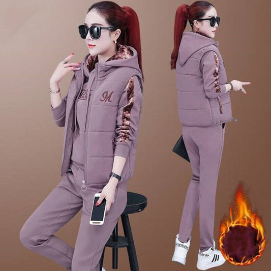 [ideal gift] Women's Winter Warm Three-Piece Suit