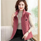 Zip Up Vest Sleeveless Warm Jacket Coat - Ideal Gift