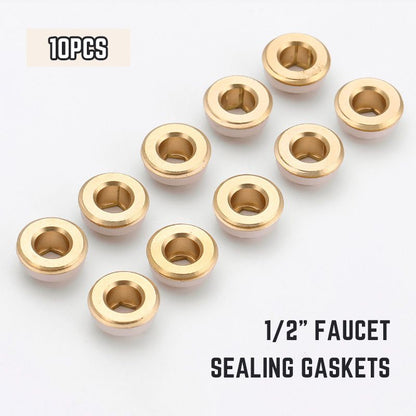 10pcs 1/2-inch Faucet Sealing Lock Nuts