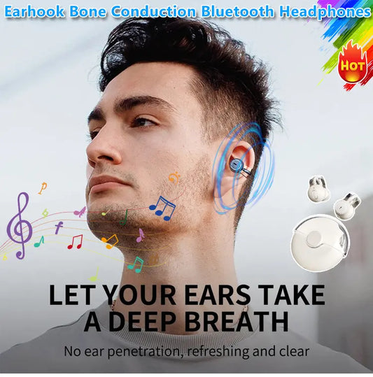 Ideal Gift - Bone Conduction Wireless Bluetooth Earbuds