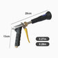 High pressure atomising sprayer with windproof water nozzle