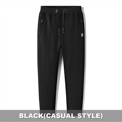 Great Gift! Men’s Thermal Faux Cashmere Jogger Pants