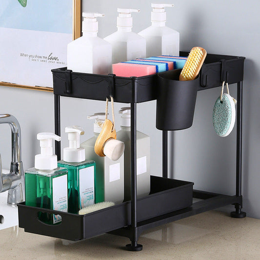 [Practical Gift] Double Kitchen Sink Organizer