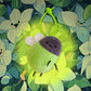 Interactive firefly plush keychain