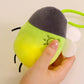 Interactive firefly plush keychain