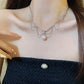 🎅Great Christmas Gift🎁 French lace design pearl necklace