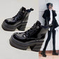 [Women's Gift] Women's High Heel Platform Zipper Leather Boots