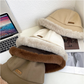 Best Gift for Her - Women's Fashion Coldproof Padded Faux Fur Trimmed Fisherman Hat