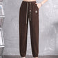 Thickened Warm Drawstring Sweatpants