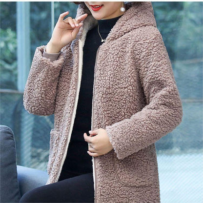 Women's Hooded Padded Thickened Winter Jacket