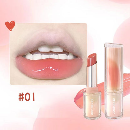 Ideal Gift for Delicate Women! Water Glow Lipstick Moisturizing Mirror Lipstick