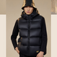 Warm Gift - Universal Cool Black Warm Sleeveless Hooded Vest
