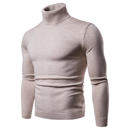 2022 New Men's Warm Turtleneck sweater