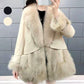 Gift Choice -Women's Mid-Length Faux Fur Coat