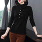 Women's Half-Turtleneck Long Sleeve Undershirt
