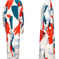 Women's Casual Printed Loose Long Dress