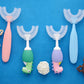 Toddler U-Shaped Toothbrush for Age 2-6 Years