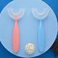 Toddler U-Shaped Toothbrush for Age 2-6 Years
