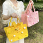 Gift Choice -Cute Cartoon Felt Tote Bag