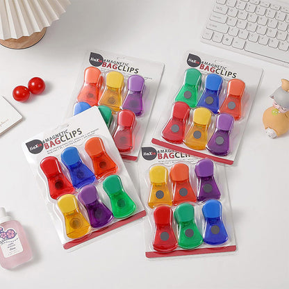 Magnetic Food Sealing Clips Set