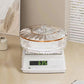 Exquisite Gift - Luxury High Transparency Diamond Texture Compartment Snacks & Fruit Tray