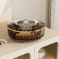 Exquisite Gift - Luxury High Transparency Diamond Texture Compartment Snacks & Fruit Tray