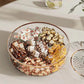 Exquisite Gift - Luxury High Transparency Diamond Texture Compartment Snacks & Fruit Tray