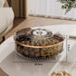 Exquisite Gift - Luxury High Transparency Diamond Texture Compartment Snacks & Fruit Tray